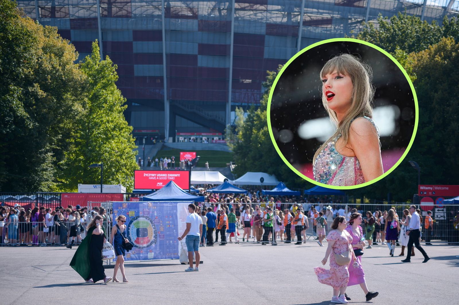 Amerykanin wydał ponad 90 tys. zł na koncert Taylor Swift w Warszawie. Obawia się, że jego bilety są fałszywe 
