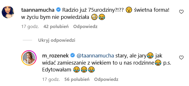 Małgorzata Rozenek odpowiada Annie Musze