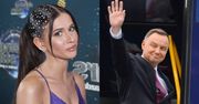 Roksana Węgiel obserwuje Andrzeja Dudę na Instagramie. Wspomniała też o Agacie: "Bardzo sympatyczni ludzie" (WIDEO)