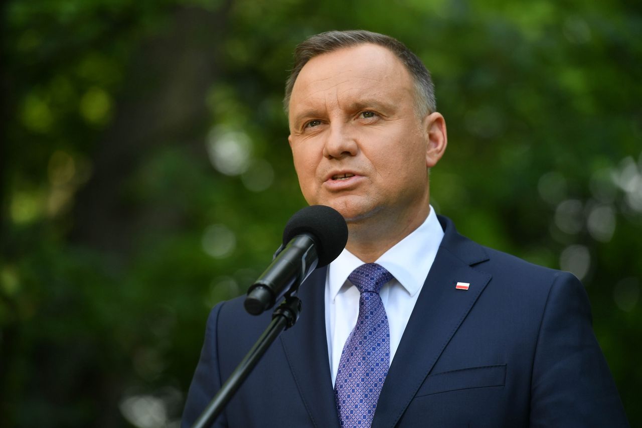 Na zdjęciu prezydent Andrzej Duda