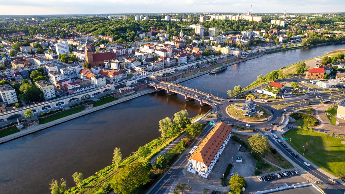 Gorzów Wielkopolski z lotu ptaka