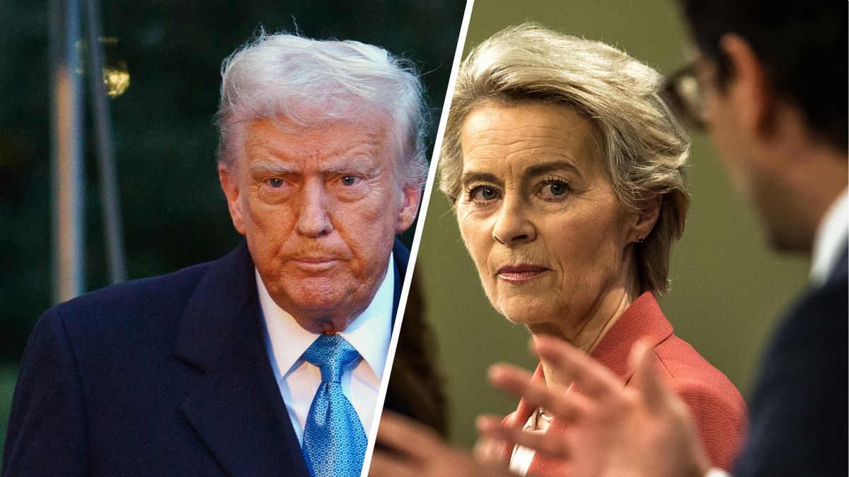 Donald Trump, Ursula von der Leyen