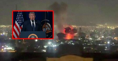 Zhakowano irańską telewizję. Nadano wystąpienie Trumpa
