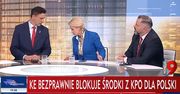 Kuriozalna sytuacja na antenie TVP Info. "Proszę mnie nie kopać!"