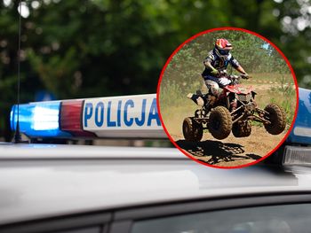 Wypadek na zawodach motocrossowych w Gdańsku. Quad wypadł z trasy, uderzył w kibica