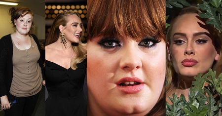 "Spektakularna metamorfoza" Adele to NIE TYLKO utrata wagi! "Nos ma zrobiony perfekcyjnie" (DUŻO ZDJĘĆ)
