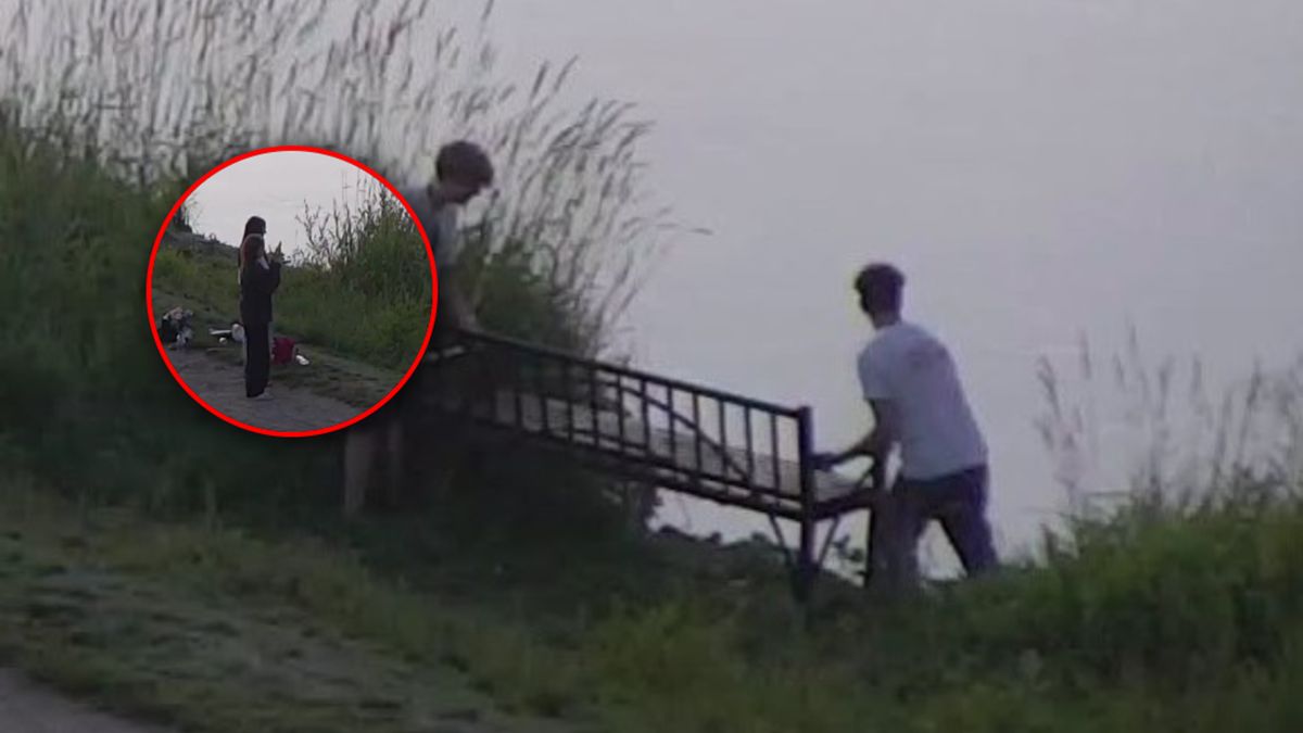 Oto, co zarejestrowała kamera monitoringu.