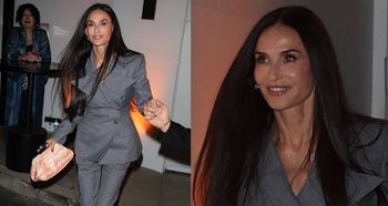 Wygładzona Demi Moore zachwyca młodzieńczą aparycją w Los Angeles. Dalibyście jej 63 lata? (FOTO)