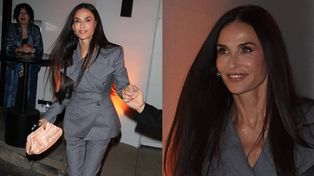 Wygładzona Demi Moore zachwyca młodzieńczą aparycją w Los Angeles. Dalibyście jej 63 lata? (FOTO)