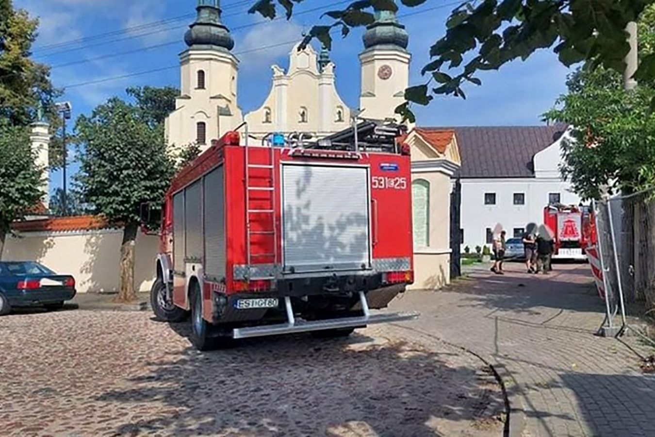 33-latek podpalił zabytkowy klasztor. Zasnął w konfesjonale