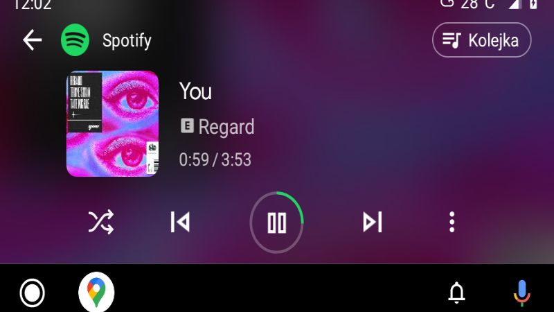 Spotify w Androidzie Auto
