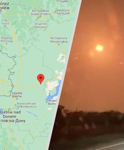 Wybuch w pobliżu rosyjskiego lotniska. 170 km od granicy