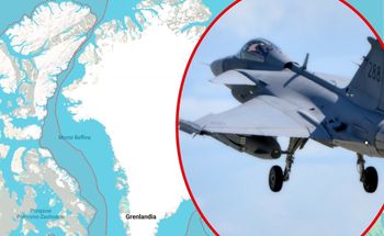 NATO wzmacnia Arktykę. Szwecja wysyła myśliwce