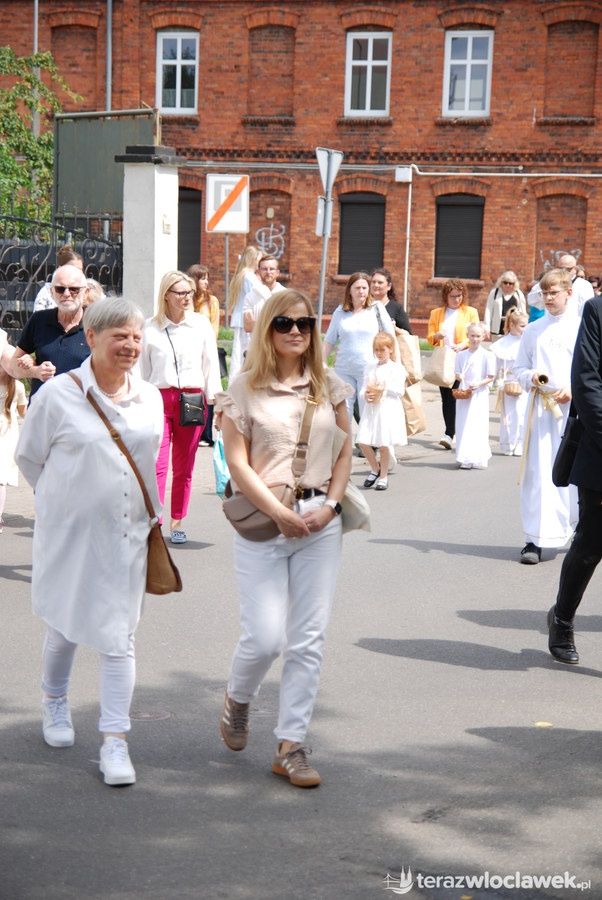 Miejska procesja Bożego Ciała przeszła ulicami Włocławka