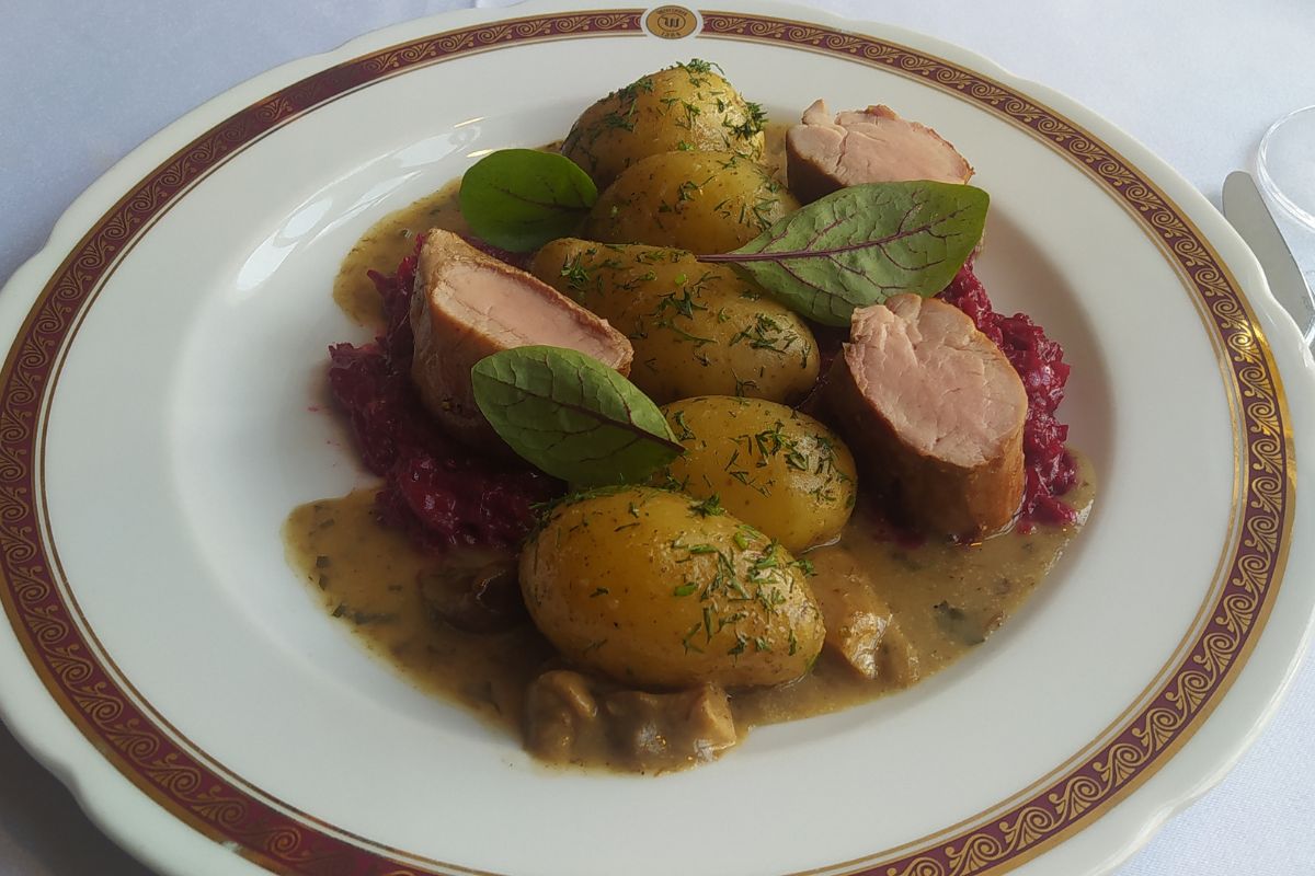 Obiad w restauracji "Wierzynek"
