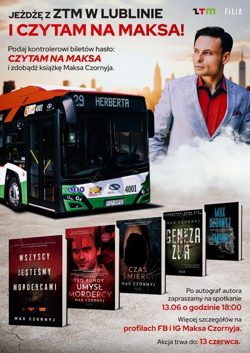 Książki dla pasażerów komunikacji miejskiej