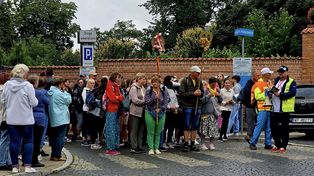 Pielgrzymi ponownie wyruszą z Płocka do Częstochowy. Kierowcy muszą przygotować się na utrudnienia
