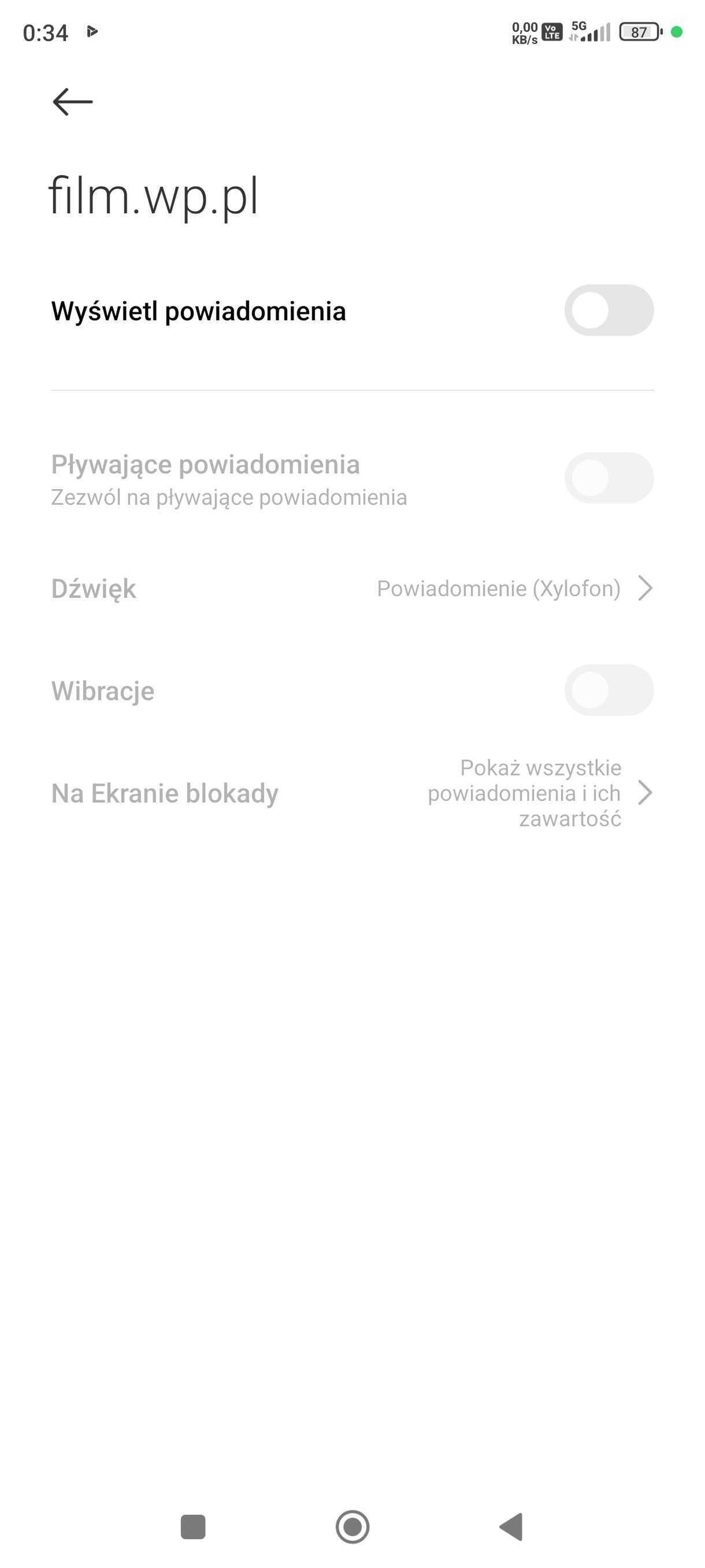 Blokowanie powiadomień w przeglądarce Google Chrome