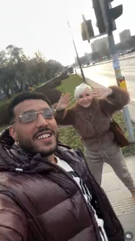 Anna Stasiukiewicz z mężem