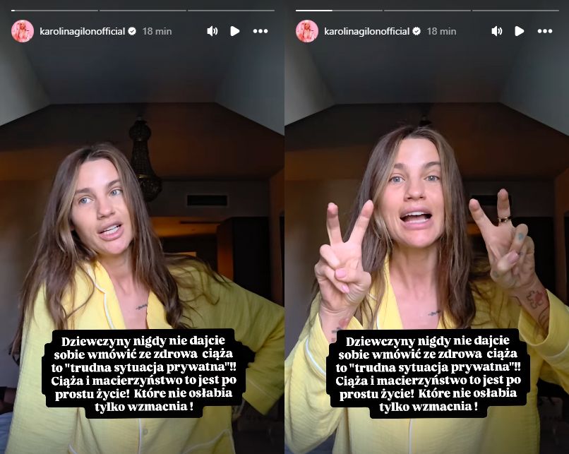 Karolina Gilon odpowiada na słowa Edwarda Miszczaka