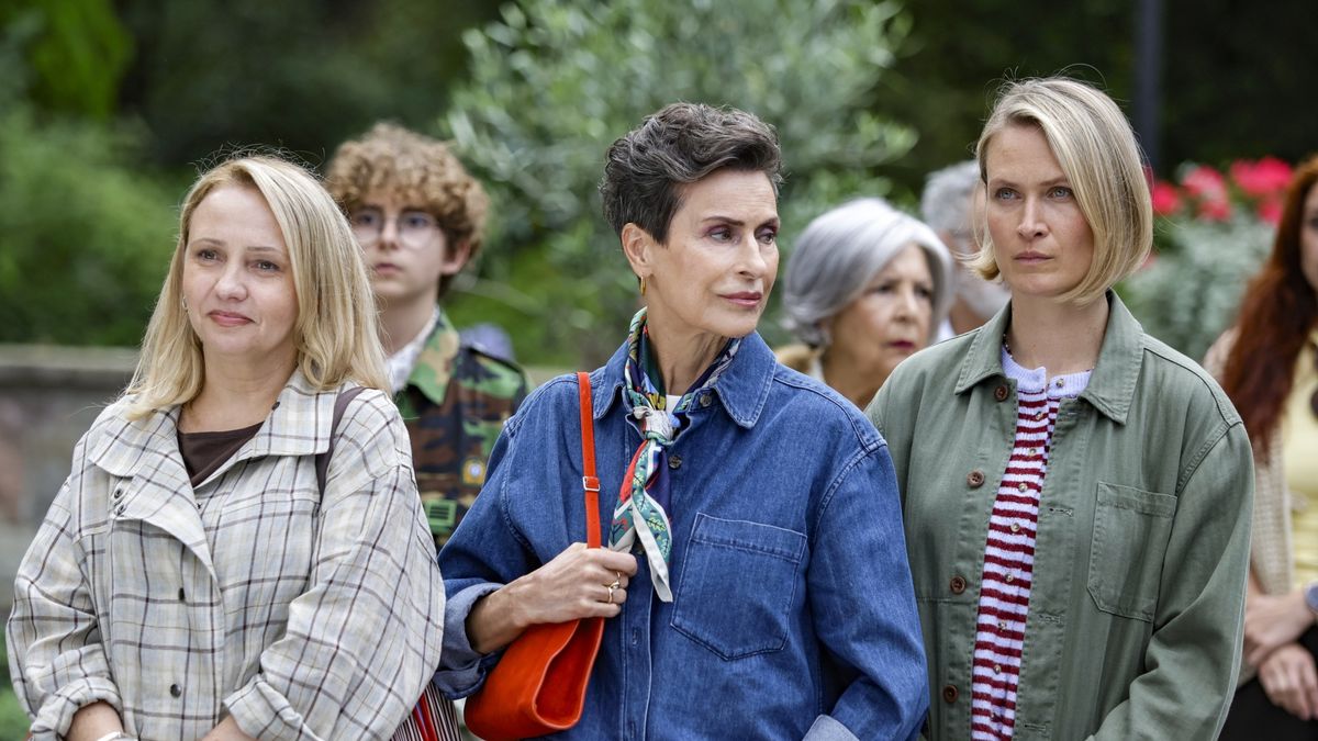 Agnieszka Żulewska, Barbara Jonak i Danuta Stenka