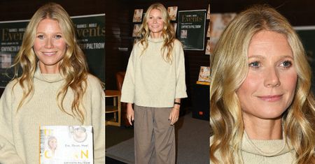 Nobliwa Gwyneth Paltrow promuje nową książkę w kowbojkach Fendi za prawie 5 tysięcy