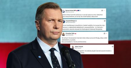 "Spasiba tawarisz". Fala oburzenia po słowach Czarnka