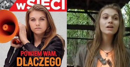 "Pogromczyni Tuska" śpiewa Ave Maria!