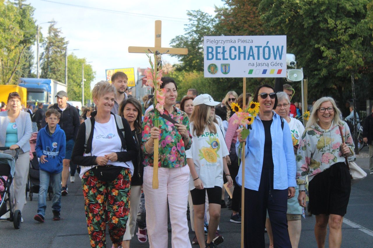 Bełchatów: Wyruszyła 132. Piesza Pielgrzymka do Częstochowy