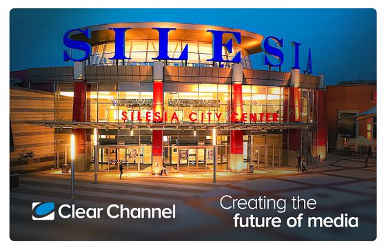 Nośniki Clear Channel Poland w Silesia City Center