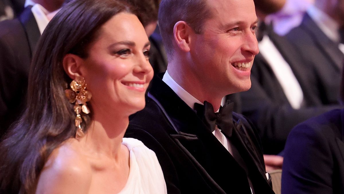 The Prince And Princess Of Wales Attend The EE BAFTA Film Awards 2023LONDON, ENGLAND - FEBRUARY 19: Catherine, Princess of Wales and Prince William, Prince of Wales attend the EE BAFTA Film Awards 2023 at The Royal Festival Hall on February 19, 2023 in London, England. The Prince of Wales, President of the British Academy of Film and Television Arts (BAFTA), and The Princess will attend the Awards ceremony before meeting category winners and EE Rising Star Award nominees. (Photo by Chris Jackson/Getty Images)Chris Jackson