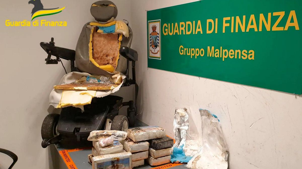 Wózek skrywał narkotyki