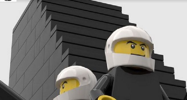 Powstał Pomnik Smoleński i "Zatrute źródło" z klocków LEGO