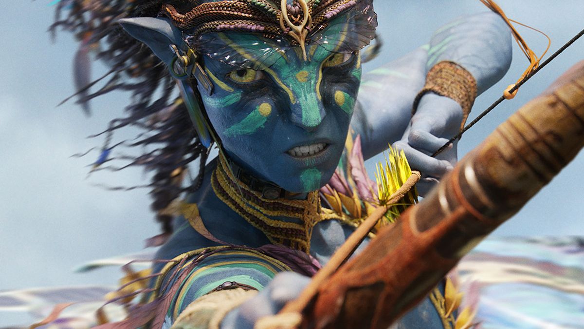 Zoe Saldana w filmie "Avatar: Ogień i popiół"