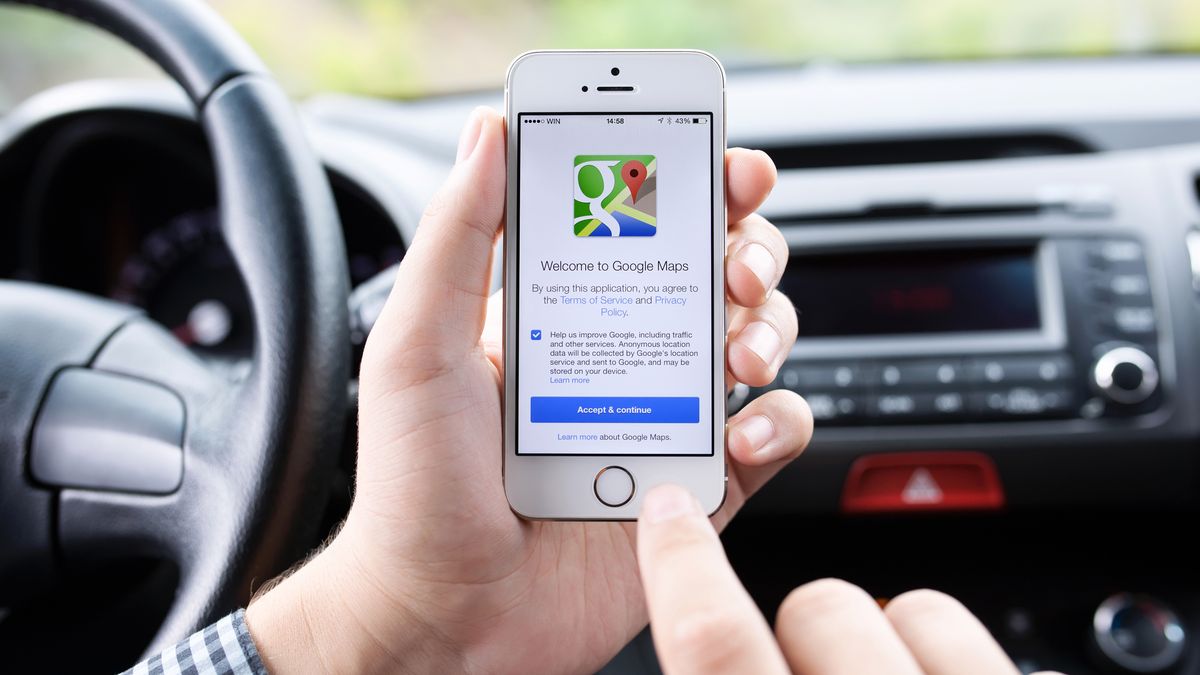 Mapy Google ze wsparciem dla CarPlay.  (depositphotos)