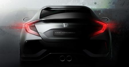 Pierwsza zapowiedź Hondy Civic X (2017)