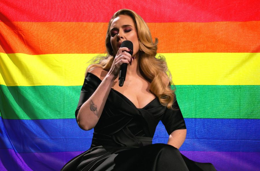 Adele broni LGBT+. Wyjaśnia homofobicznego fana?