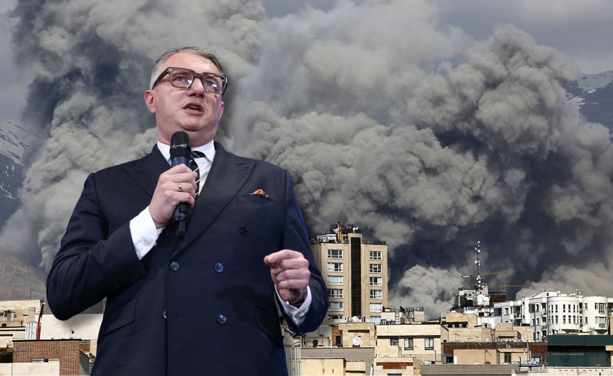 Poseł Konfederacji mówił o Iranie. Nagle wskazał na Ukrainę i jej potrzeby