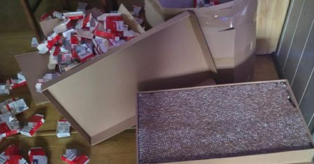 Płocka policja przejęła 150 tysięcy nielegalnych papierosów. Straty mogły sięgnąć 220 tys. zł!