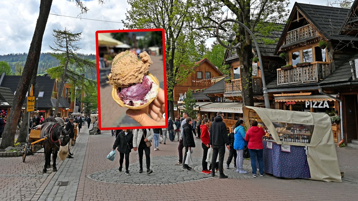 Ujawniła, ile kosztują lody w Zakopanem.