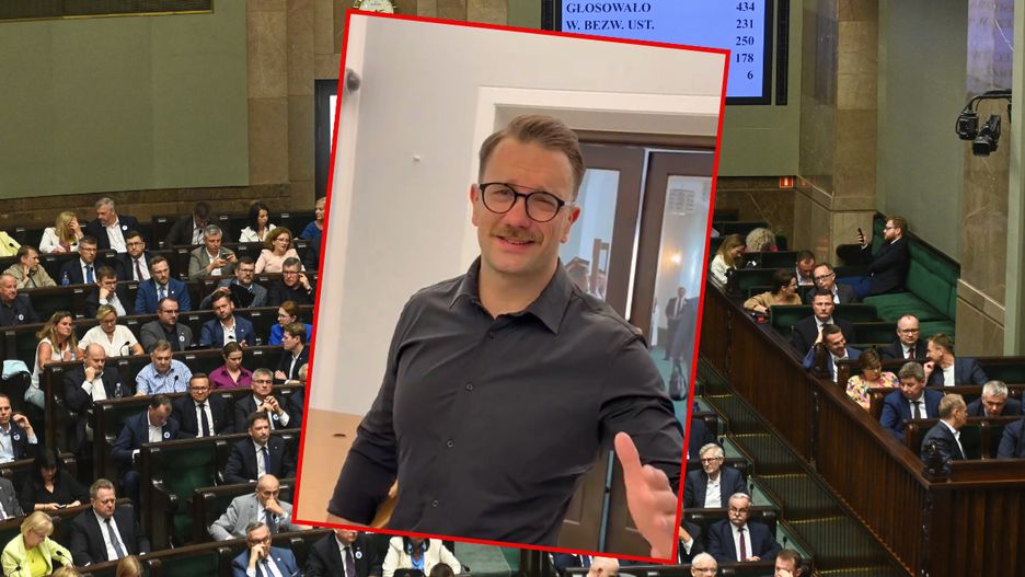 Łukasz Mejza w Sejmie