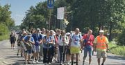 Diecezja Radomska: Piesza Pielgrzymka na Jasną Górę. Pielgrzymi z kozienickiej grupy "18" na szlaku