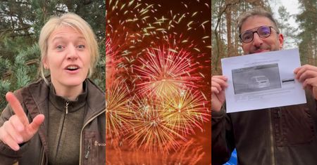 Zamiast strzelać petardami, można "strzelić sobie z liścia". To nagranie będzie hitem