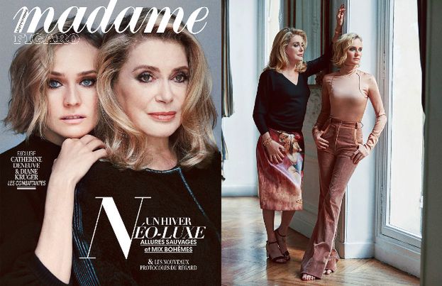 Catherine Deneuve i Diane Kruger razem na okładce