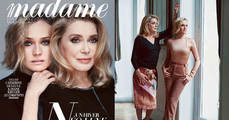 Catherine Deneuve i Diane Kruger razem na okładce