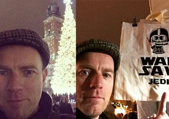 Ewan McGregor jest zachwycony Warszawą! (FOTO)