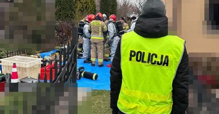 Rodzinna tragedia. Nie żyje 2-letnie dziecko, rodzice i dziadkowie są w szpitalu. Śledczy zabezpieczyli środek owadobójczy