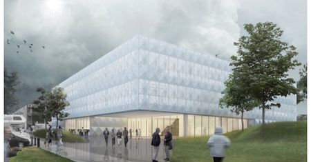 Warszawa. Wejdzie nad Wisłę cały na biało - nowy budynek Centrum Nauki Kopernik