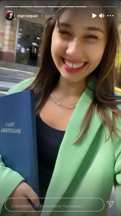 Marcelina Ziętek została magistrem!