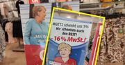 Angela Merkel twarzą wyprzedaży w Niemczech. Sklepy wykorzystują obniżkę VAT